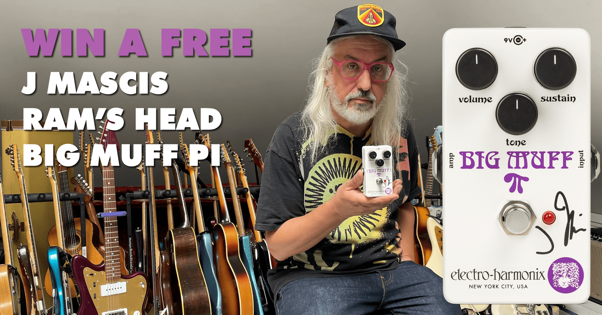 J Mascis Ram's Head Big Muff Pi | Fuzz / Distortion