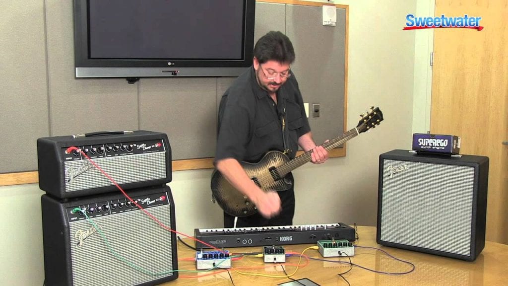 ギター ELECTRO-HARMONIX SUPEREGO EHX Superego demo by Daniel Fisher of Sweetwater - Electro-Harmonix