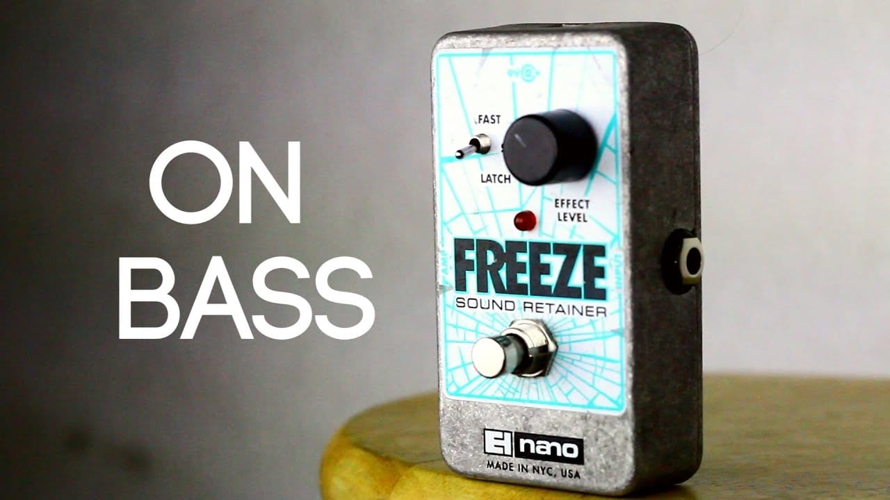 EHX Freeze Bass Improv by Patrick Hunter ElectroHarmonix