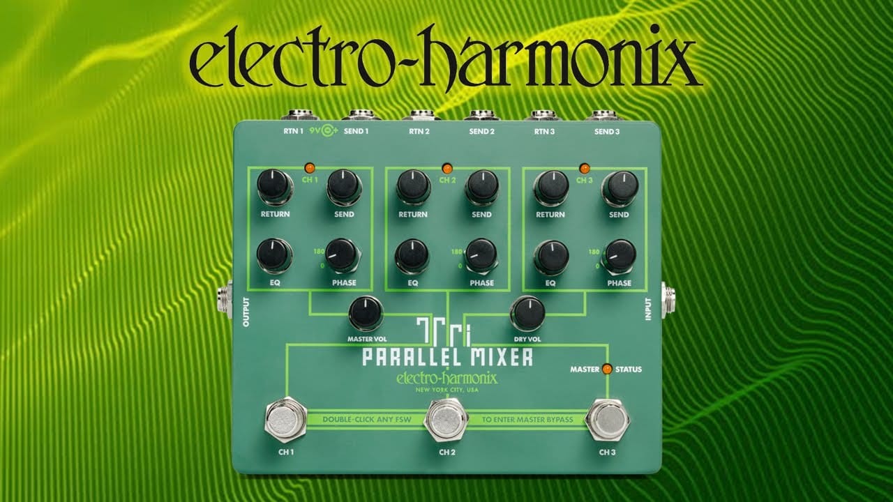 ギター Electro harmonix tri parallel mixer Electro-Harmonix Tri Parallel Mixer | Long & McQuade