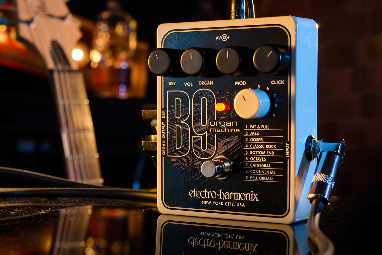 Electro-Harmonix EHX Electro Harmonix C9 Organ Machine Effects Pedal Brand New 