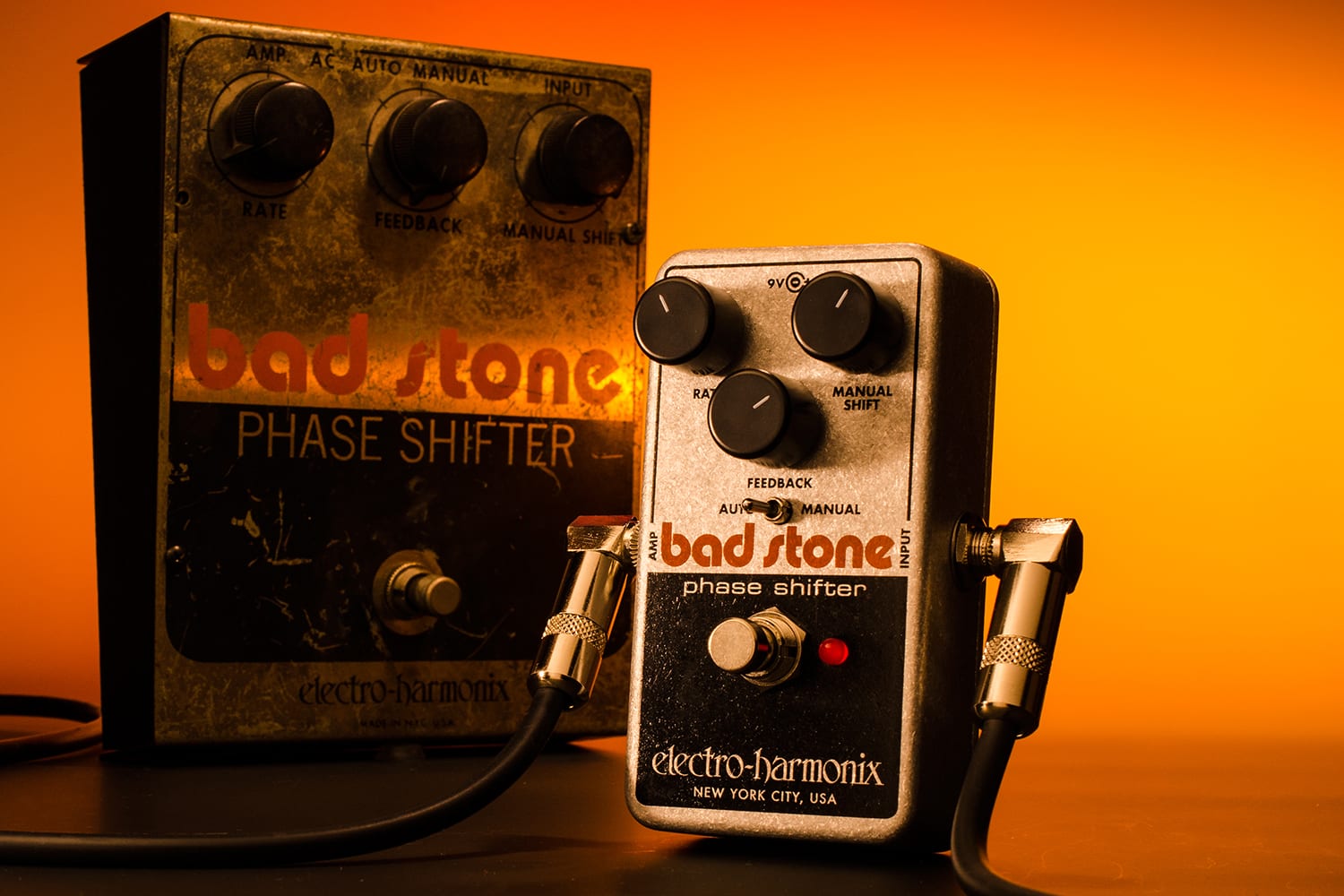 New Electro-Harmonix Bad Stone Analog Phase Shifter Effects Pedal EHX 