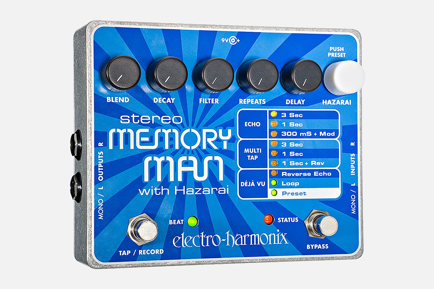 Stereo Memory Man with Hazarai | Delay & Looper - Electro-Harmonix