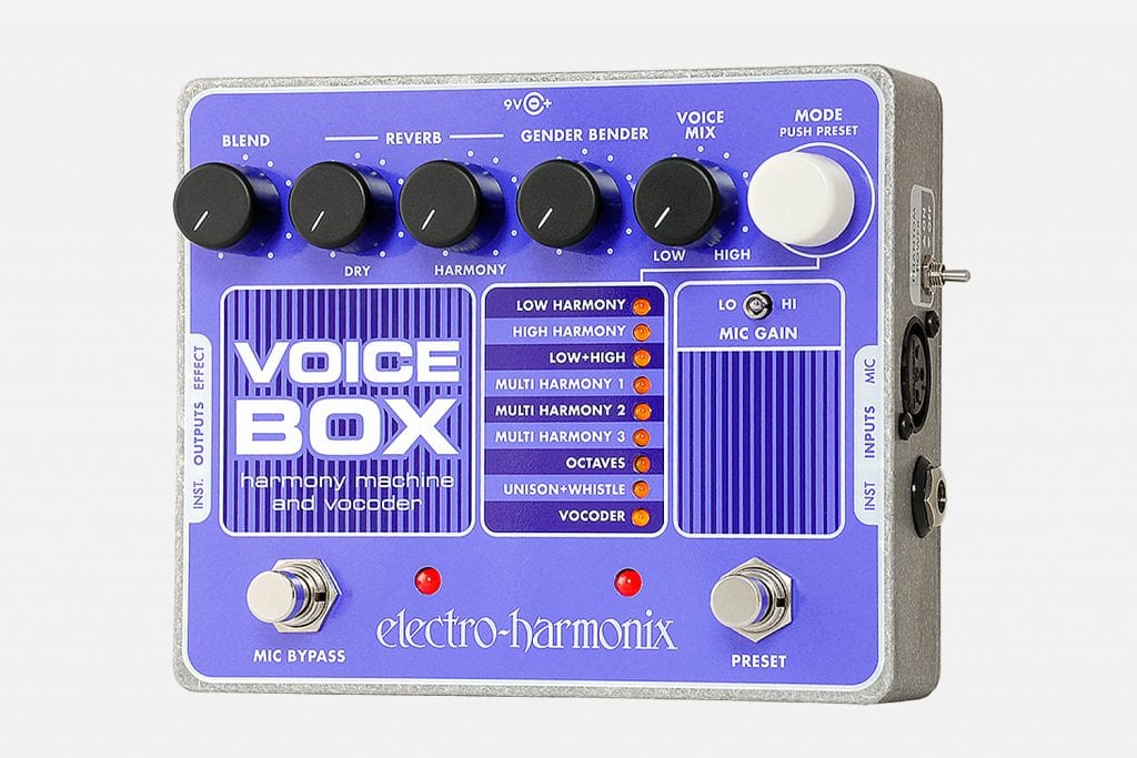 Guitar voice box clearance