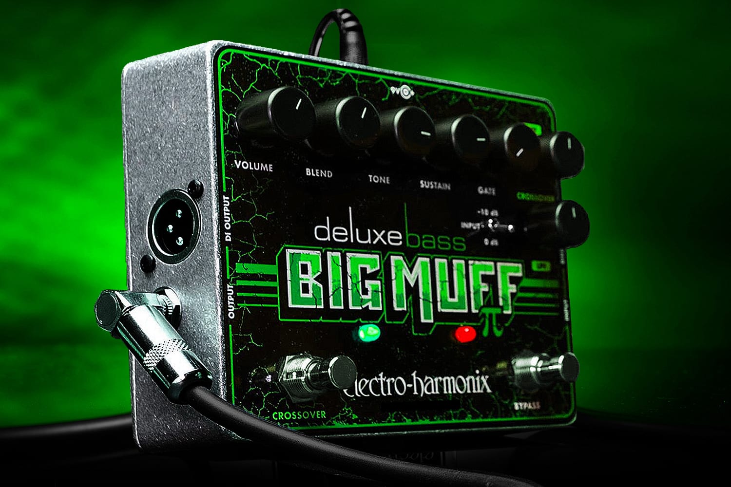 Deluxe Bass Big Muff Pi Fuzz Distortion Sustainer Electro-Harmonix