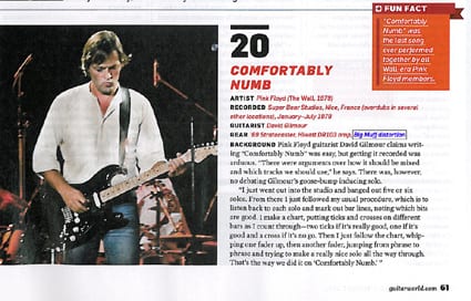 Comfortably Numb and the Big Muff Pi - Electro-Harmonix