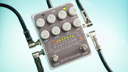 electro-harmonix PLATFORM ステレオコンプレッサー Electro-Harmonix Introduces the Platform Stereo Compressor