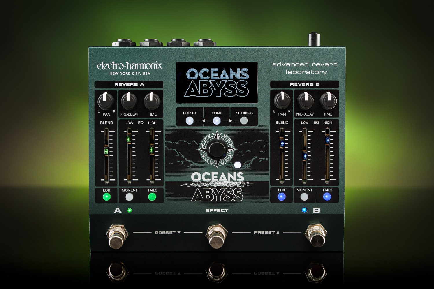 Oceans Abyss | Advanced Reverb Laboratory - Electro-Harmonix