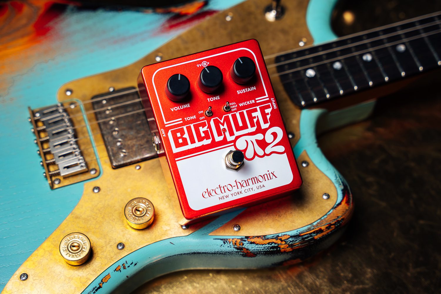 ギター Electro harmonix BIGMUFF PI Big Muff Pi | Fuzz / Distortion / Sustainer - Electro-Harmonix