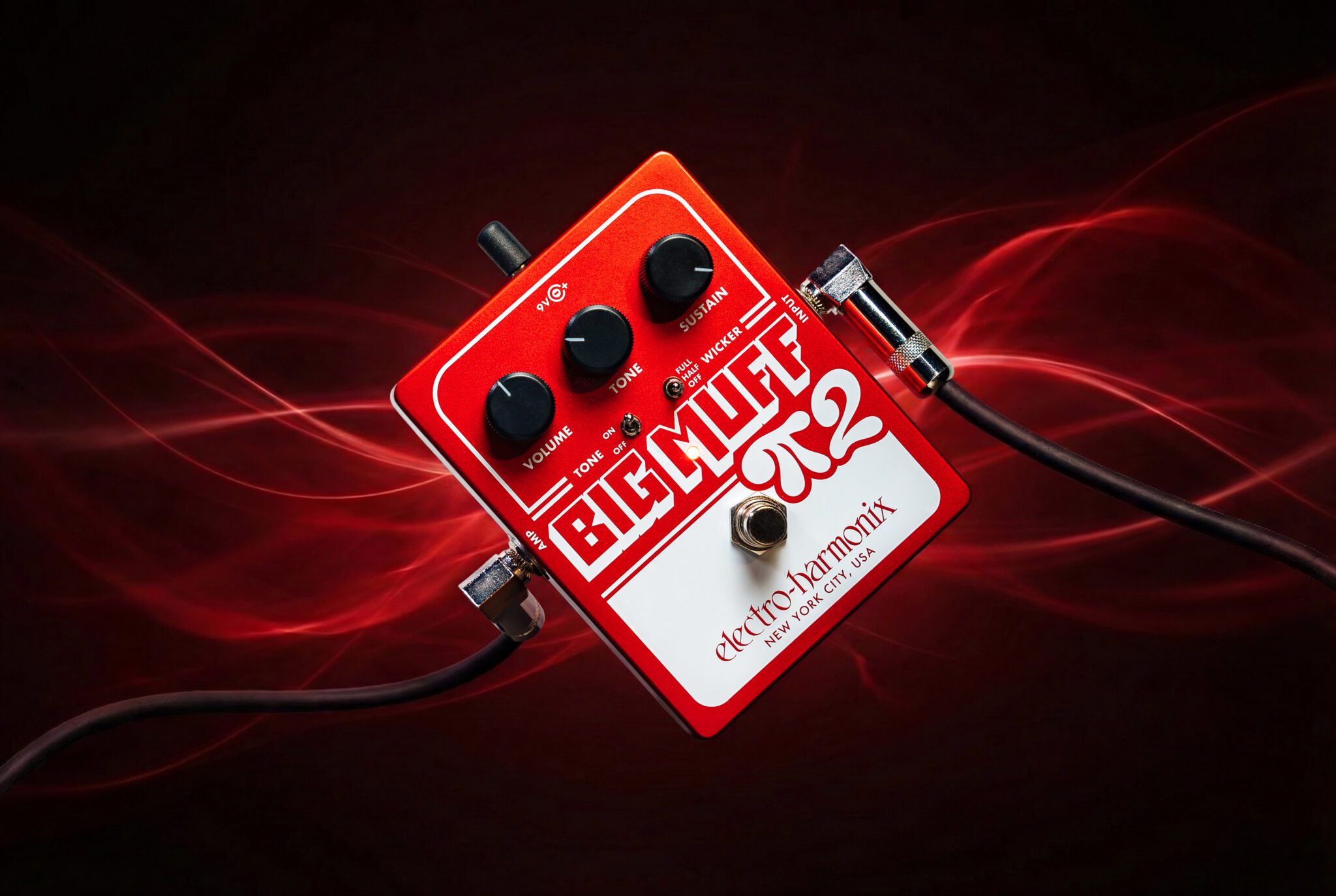 Big Muff with Tone Wicker ビッグマフ Big Muff Pi 2 with Tone Wicker | Dual Op-Amp Fuzz - Electro-Harmonix