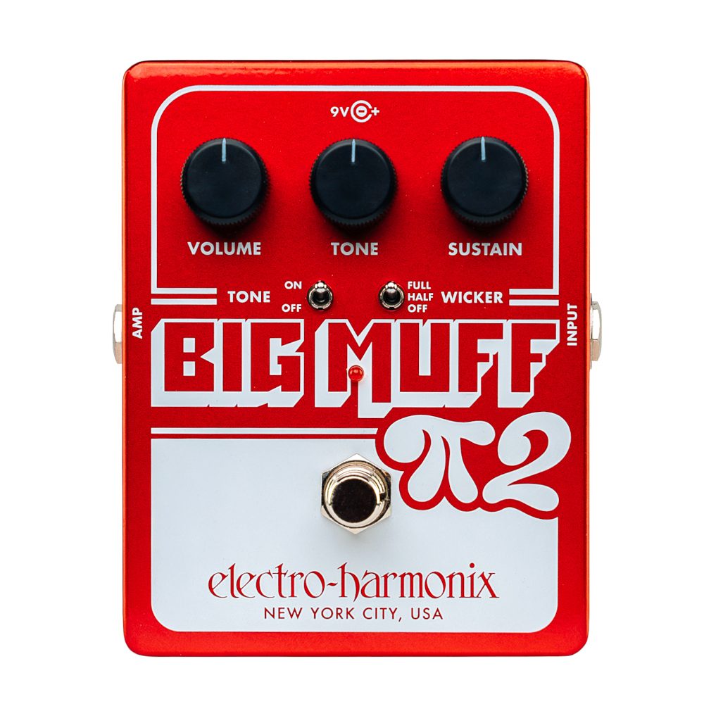 Big Muff with Tone Wicker ビッグマフ Big Muff Pi 2 with Tone Wicker | Dual Op-Amp Fuzz - Electro-Harmonix